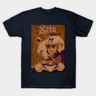 Speed Racer Engraved Vintage T-Shirt